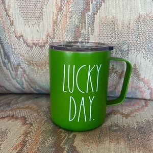 Green St. Patrick’s Day Rae Dunn Travel Mug